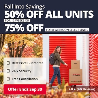 Sentinel Storage - Langley Promotion